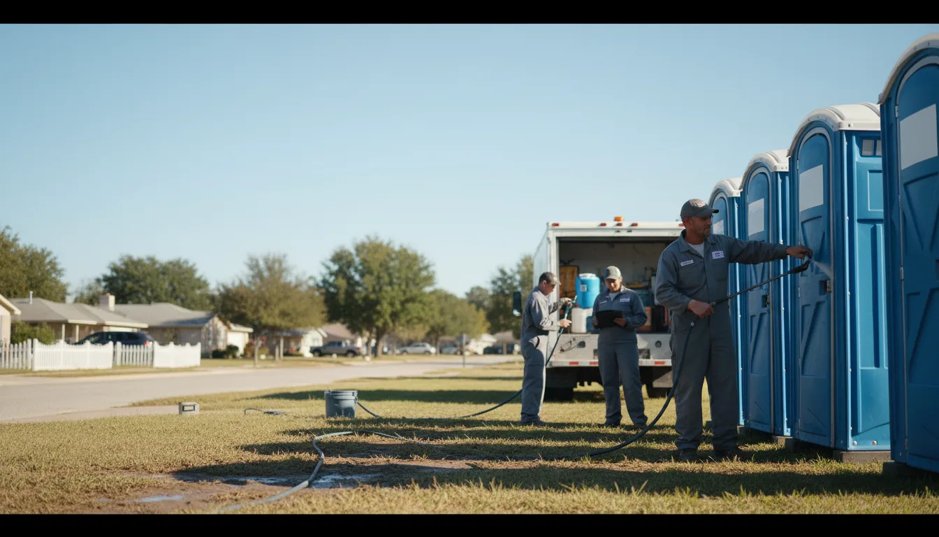 Long-Term Portable Toilet Rental in Barstow, IL near me